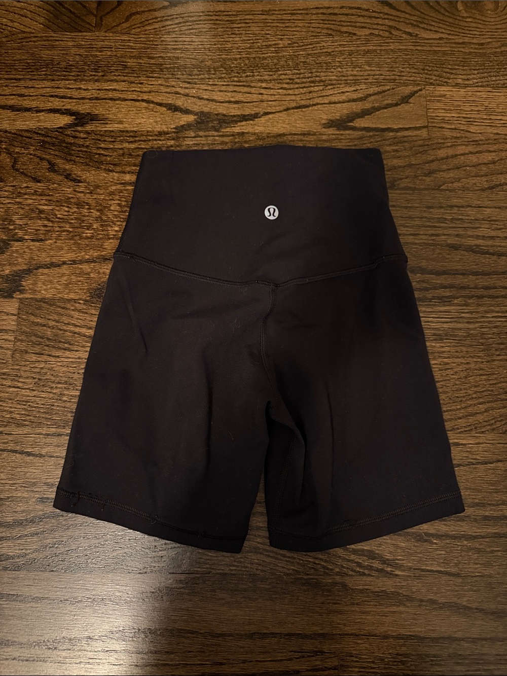 lululemon Black High-Rise Bike Shorts